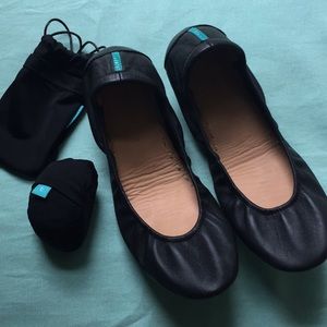 Tieks Shoes - Black, Size 10